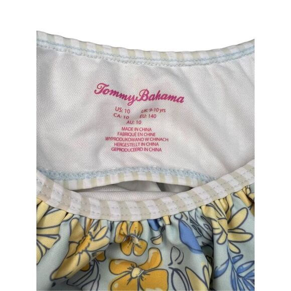 Tommy Bahama Girls 10 Floral Bikini Swimsuit - Picture 4 of 6